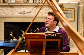 A Portland Baroque Orchestra pianist