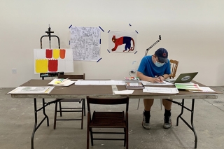 North Pole Studio Nathan drawing