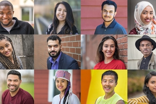 Group photo of immigrants