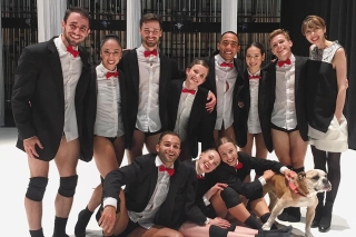 NW Dance Project dancers and Sarah Slipper