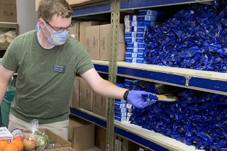 Photo of a food pantry