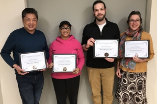 Group photo of award recipients