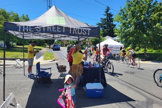 The Street Trust booth