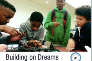 Building on Dreams - Photo of kids constructing a model
