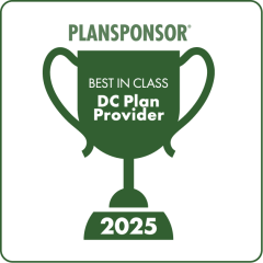 PlanSponsor Best in Class DC Plan Provider 2025